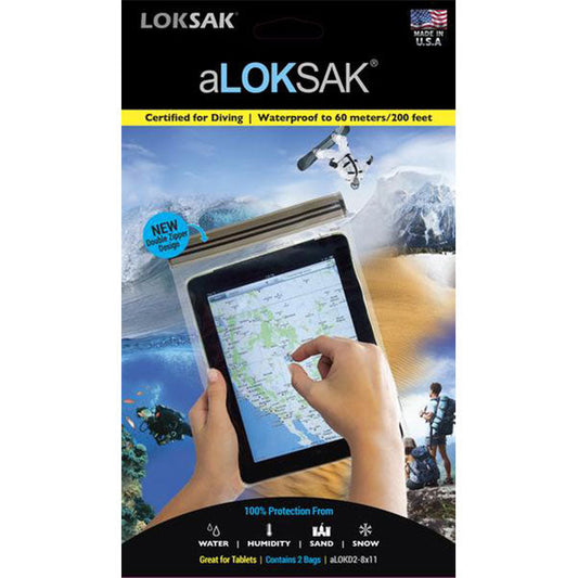 ALOKSAK 8"x11" (2PK) LOKSAK
