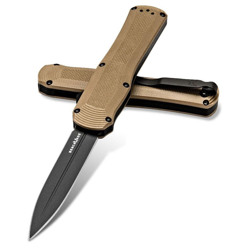 Benchmade 3400BK-2 Autocrat OTF Coyote - Tactical Edge