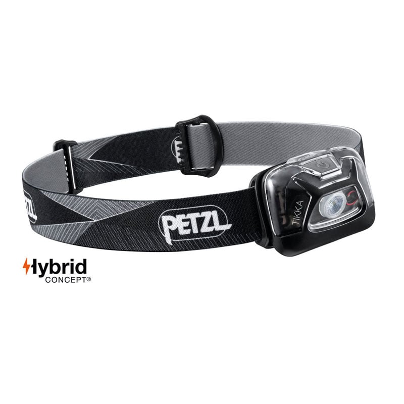 Petzl TIKKA Headlamp Black 300 Lumens
