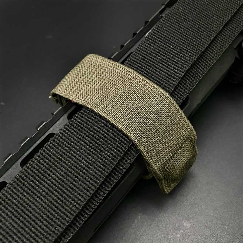 NeoMag Sentry Strap in ranger green with magnetic sling catch and velcro attachment system