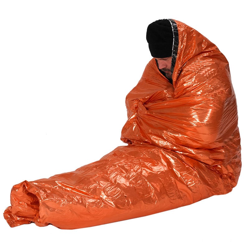 Survival Blanket Orange/Silver - Tactical Edge