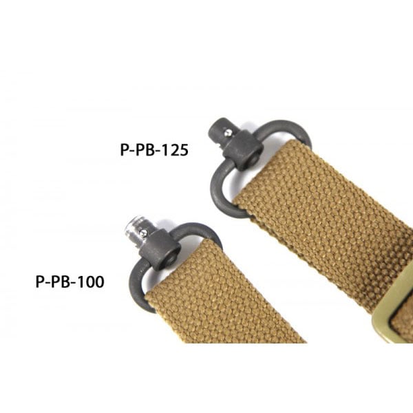 Blue Force Gear Push Button QD Sling Swivel 1in - Tactical Edge