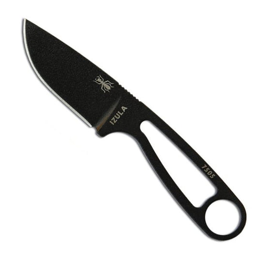 Izula - Black Blade with Black Sheath - Tactical Edge