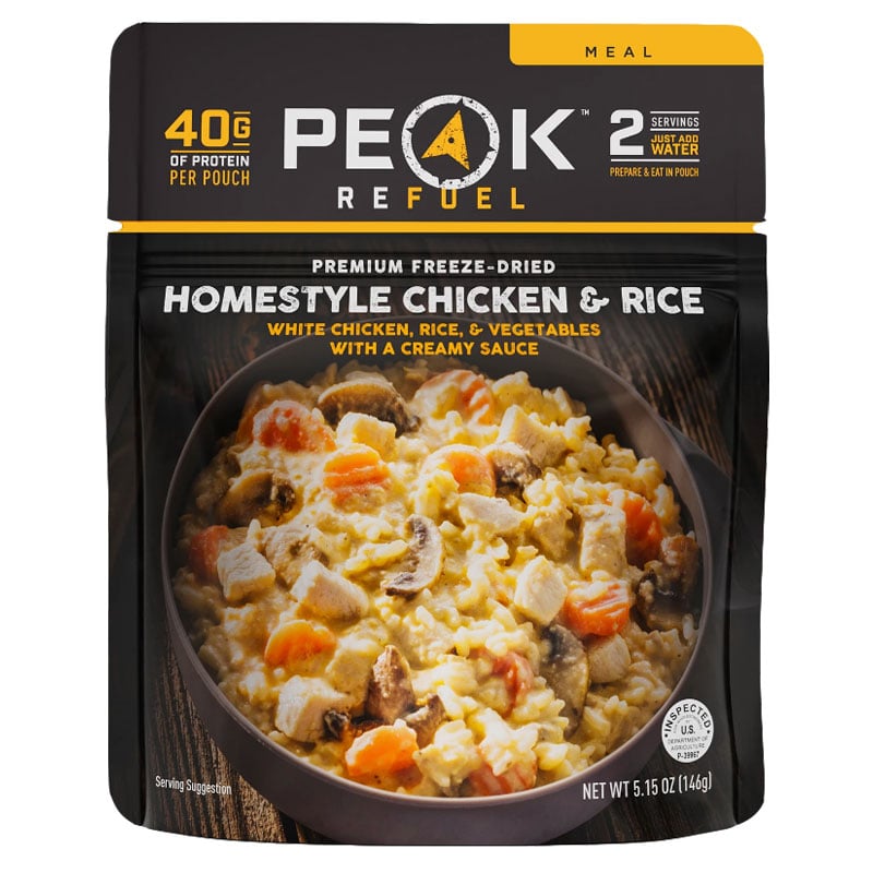 Peak Refuel Homestyle Chicken & Rice - Tactical Edge