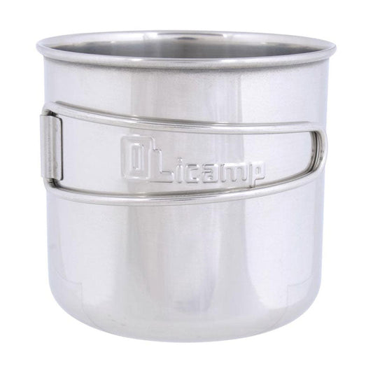 Olicamp stainless steel space saver cup 16 oz capacity compact design