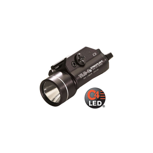 Streamlight TLR-1s tactical weapon light with rail mount and ambidextrous paddle switch