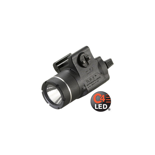 Streamlight TLR-3 compact tactical light with rail mount and ambidextrous switch for handgun attachment