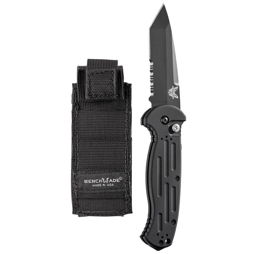 Benchmade AFO II Tanto Black Serrated Edge - Tactical Edge