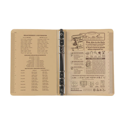 1/2" Tactical Ring Binder Tan - Tactical Edge