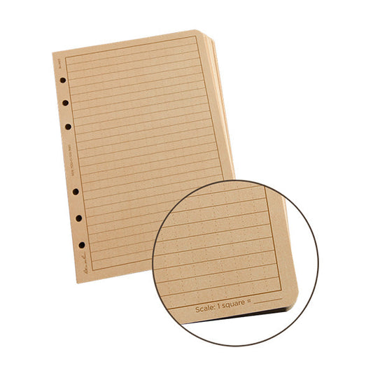Rite in the Rain Universal Loose Leaf Tan sheets with 6-hole punch pattern for field ring binders