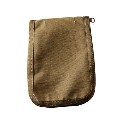 Rite in the Rain C946 tan notebook cover with zipper closure for 4x6 top-spiral notebooks