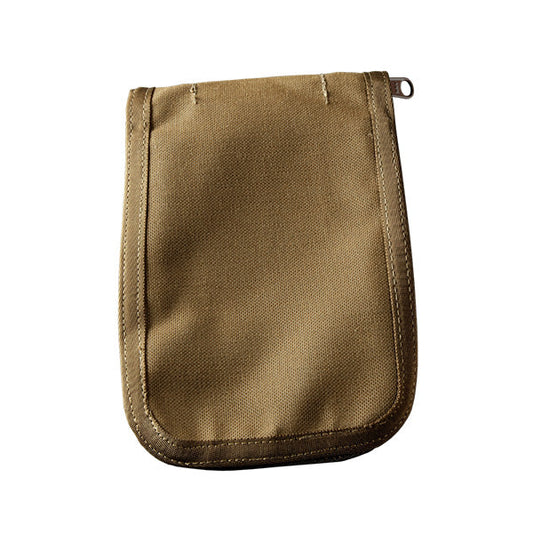 Rite in the Rain C946 tan notebook cover with zipper closure for 4x6 top-spiral notebooks