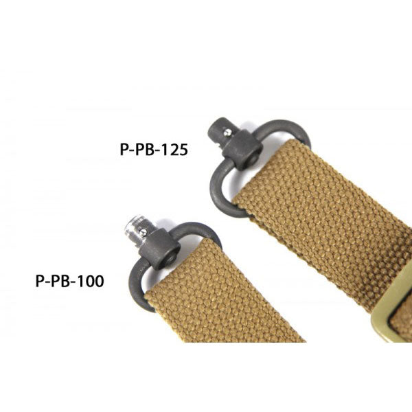 Blue Force Gear Push Button QD Sling Swivel 1.25in - Tactical Edge