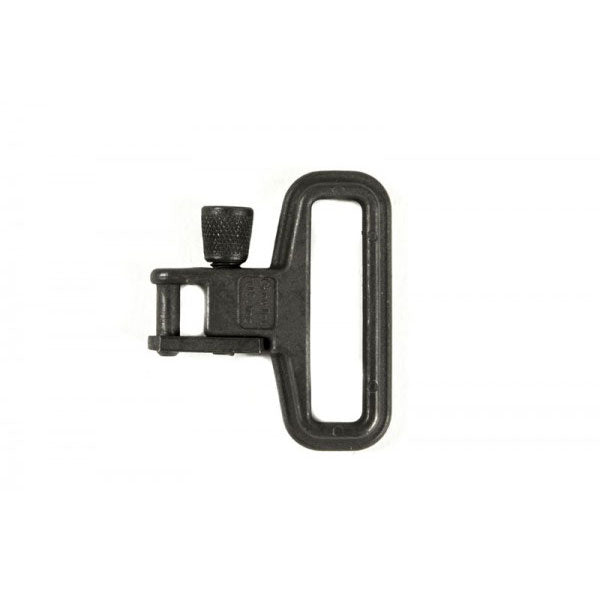 Blue Force Gear Heavy Duty Side Release Swivel 1.25 inch with phosphate finish and knurled locking collar
