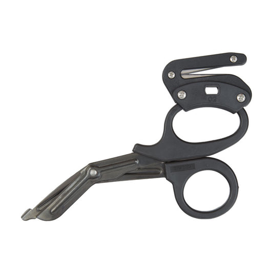 Ripshears Tactical Black surgical shears with black titanium coating and stainless steel blades