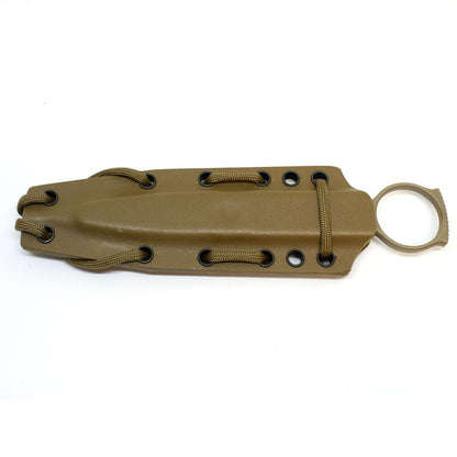 Spartan Blades CQB Tool - FDE with Tan Kydex Sheath - Tactical Edge