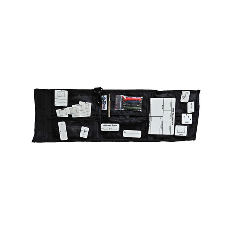 Platoon Terrain Model Kit with 88 waterproof magnetic military graphics and tri-fold tactical storage bag