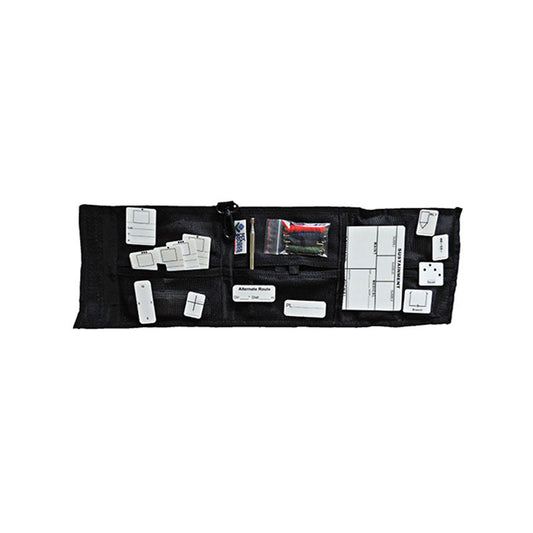 Platoon Terrain Model Kit with 88 waterproof magnetic military graphics and tri-fold tactical storage bag
