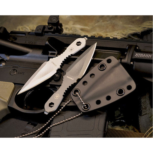 Spartan Blades Velos - EDC Lapel Dagger/Tool - Beadblast - Tactical Edge