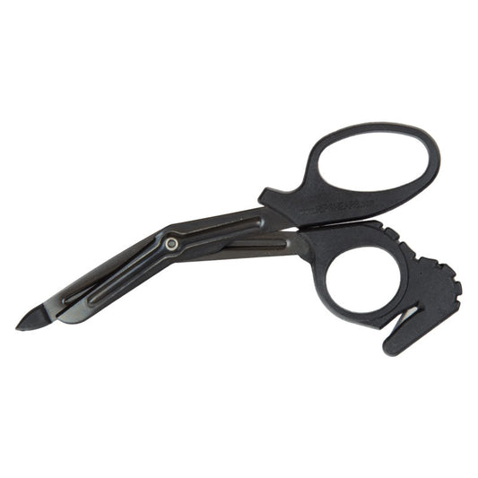 Ripshears Mini Black trauma shears with hook knife combo tool RS-4 model