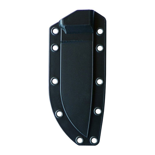 Esee-4 - Plain Edge - Black Blade - Black Sheath with Molle - Tactical Edge
