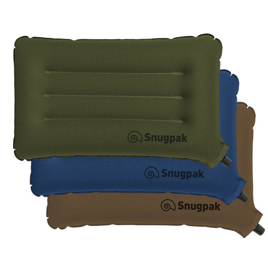 Snugpak Base Camp OPS Air Pillow inflatable camping pillow with stuff sack