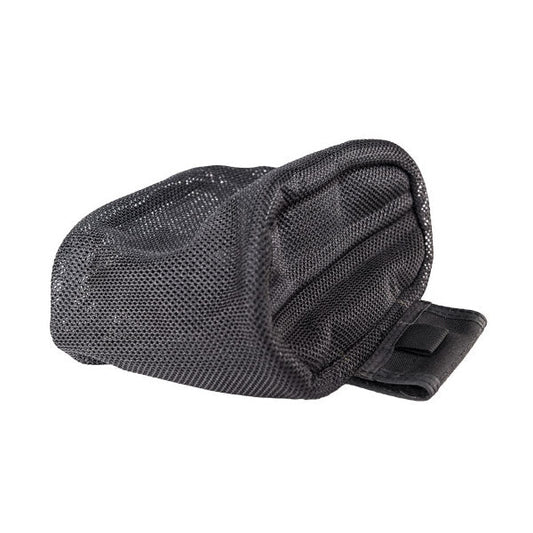 High Speed Gear Mag-Net Dump Pouch V2 in black with Velcro belt attachment and mesh construction