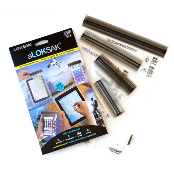ALOKSAK waterproof storage bags 4-pack with different sizes for gear protection
