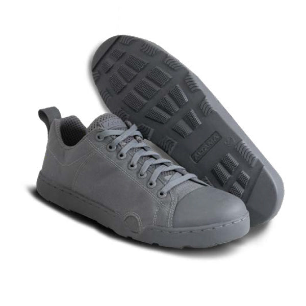 Altama OTB Maritime Assault Low tactical boot in grey with Cordura panels and SEAL Rubber outsole