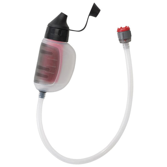 MSR TrailShot pocket-sized water filter in compact lightweight design for trail running and hiking