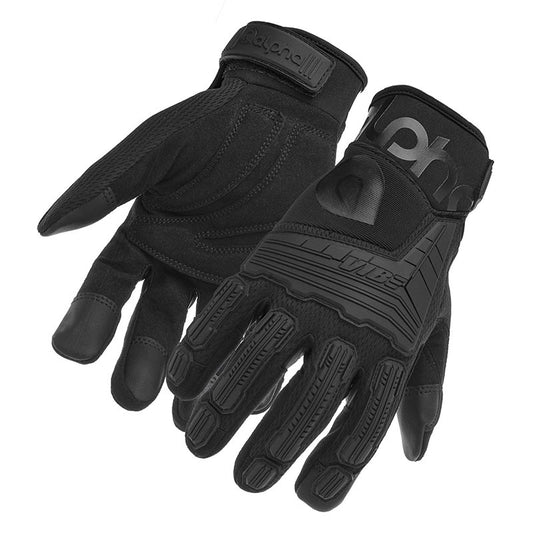 Alpha Gloves Vibe Impact Glove with TPR knuckle protection and mesh back panel