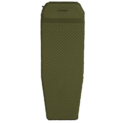 Snugpak BaseCamp Ops Elite XL self-inflating sleeping mat with integrated pillow in olive color