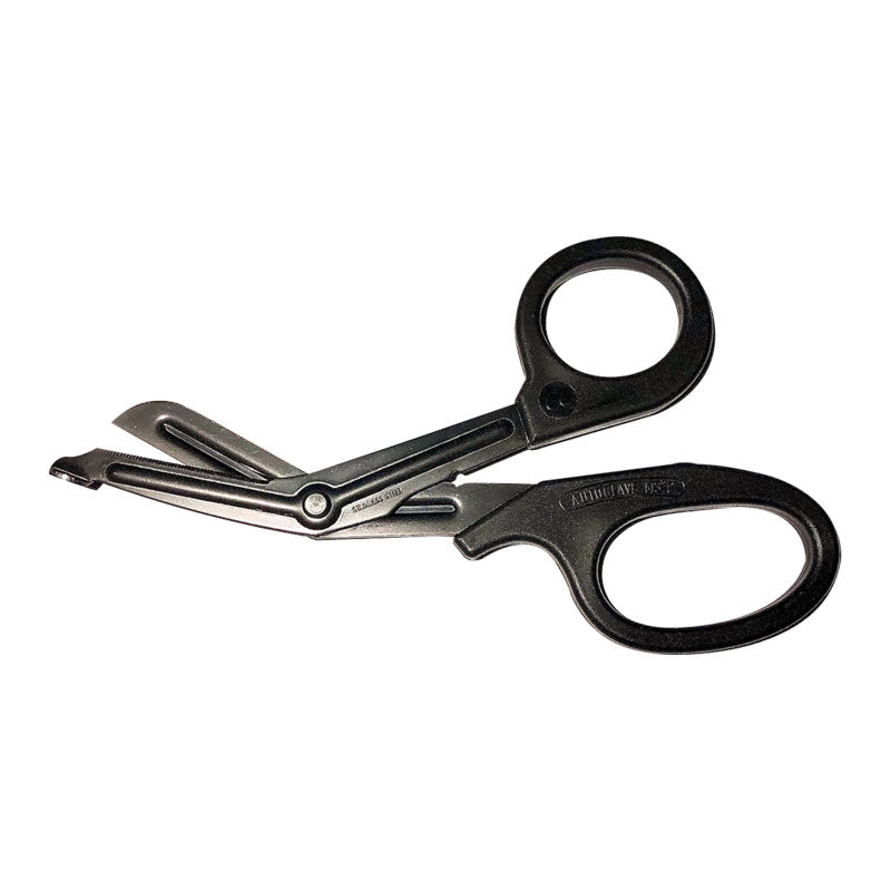 Ripshears 7.5 inch black TiCN coated trauma shears with stainless steel blades