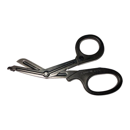 Ripshears 7.5 inch black TiCN coated trauma shears with stainless steel blades