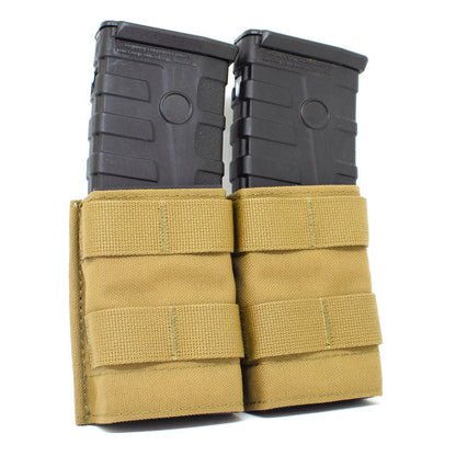 Esstac 5.56 Double KYWI Mid Pouch with dual magazine storage and MOLLE attachment system