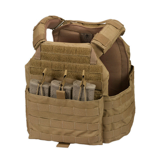 Chase Tactical MEAC modular enhanced armor plate carrier with magazine pouches and adjustable shoulder straps