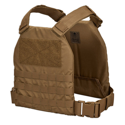 Chase Tactical Quick Response Plate Carrier QRC X-Large with MOLLE webbing and adjustable straps