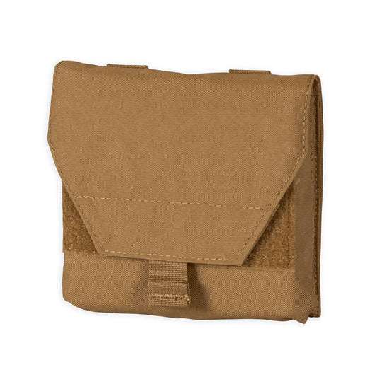 Chase Tactical MOLLE side armor plate pockets set showing two black tactical pouches with MOLLE webbing attachment system