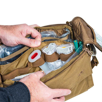 Tasmanian Tiger Small Medic Pack MK II loaded with medical gear