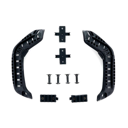Chase Tactical STRIKER ACH-ARC helmet rail system with Picatinny mounting interface and assembly hardware