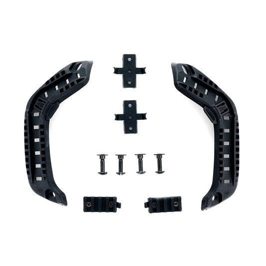 Chase Tactical STRIKER ACH-ARC helmet rail system with Picatinny mounting interface and assembly hardware