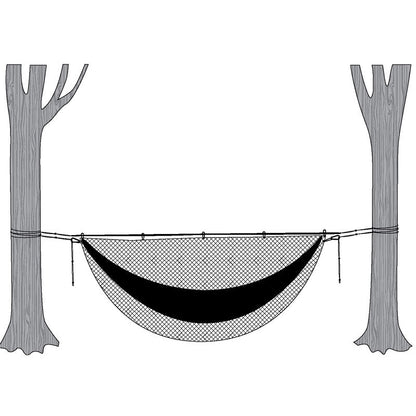 Snugpak Mosquito Hammock Net in olive with fine mesh netting and stuff sack for insect protection