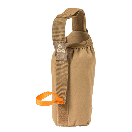 Mystery Ranch Bear Spray Holster in black 500D Cordura fabric with lash-on attachment points for bear spray canisters