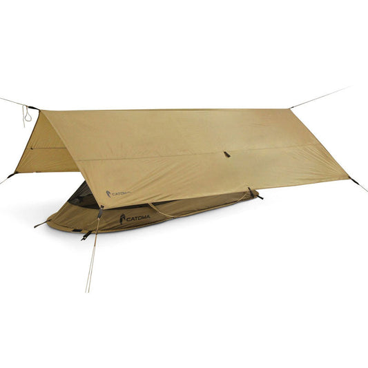 Catoma Gopher Tarp Rainfly System with 70D Hybri-lite Ripstop material and compression carry bag