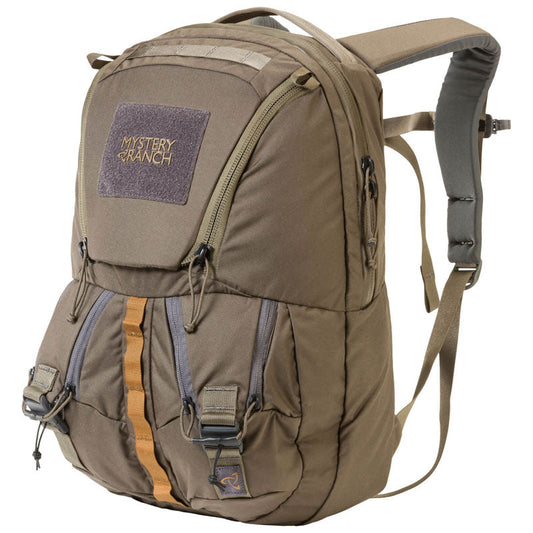Mystery Ranch Rip Ruck 24 tactical backpack with Rip-Zip magnetic closure system and laptop compartment