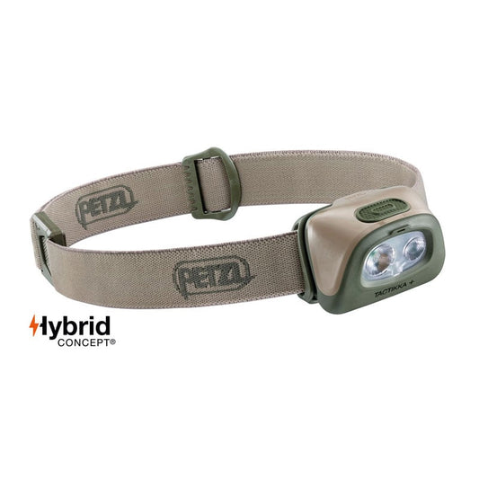 Petzl TACTIKKA+ Headlamp Desert 350 Lumens