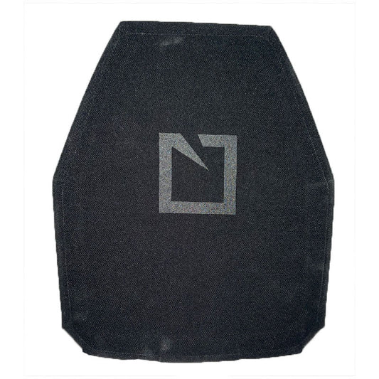 Hesco 3810 Level III+ ballistic armor plate with multi-curve shooter cut design and water-resistant coating