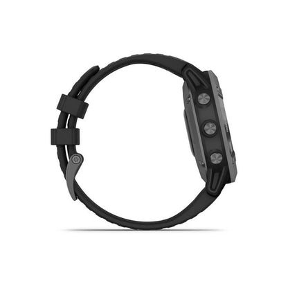 Garmin fēnix® 6 - Pro Solar Edition - Slate Gray with Black Band Garmin