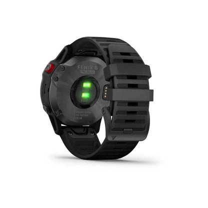 Garmin fēnix® 6 - Pro Solar Edition - Slate Gray with Black Band Garmin