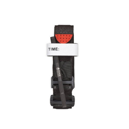 Chase Tactical TAC-T Tourniquet with aluminum windlass rod and metal buckle design for one-handed emergency application